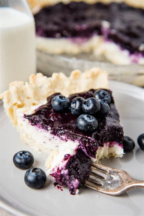 how to make the best blueberry cream cheese pie with this easy recipe using fresh or frozen