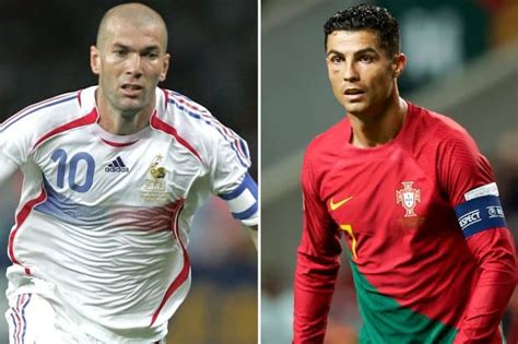 Zidane 5e Cristiano Ronaldo 2e Les 10 Meilleurs Joueurs Européens De