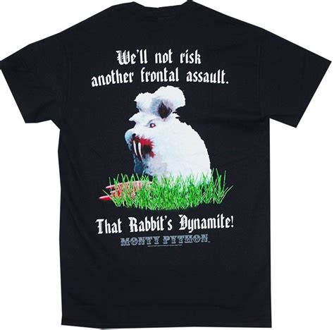 Monty Python Killer Rabbit T Shirt Vintage Movie T Shirt