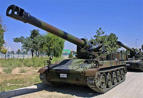 M110a2 203 Mm Self Propelled Howitzer Usa Military Armor Tanks