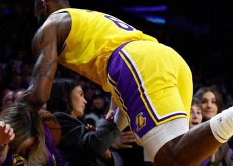 Watch Lebron James Being Photographed By A Big Booty Woman After He