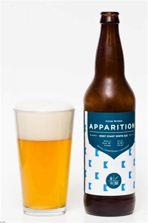 Four Winds Brewing Co Apparition West Coast White Ale Beer Me