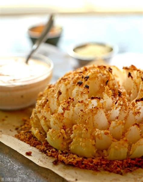 The outback steakhouse classic can now be yours, in your home, whenever you want. Baked Blooming Onion {Healthier Bloomin' Onion} | The ...