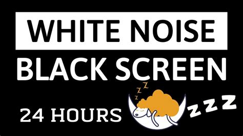 White Noise Black Screen 24 Hours Deep Sleep Relaxation Learning