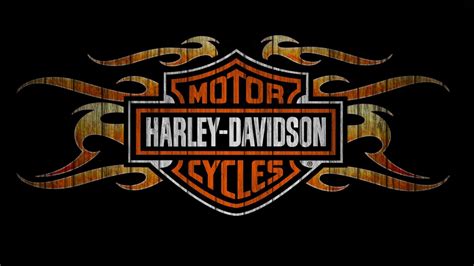 Harley Davidson Logo Wallpapers Bigbeamng