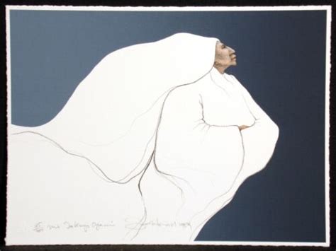 Frank Howell Mi Takuye Oyacin Signed And Numbered Lithograph Art Print