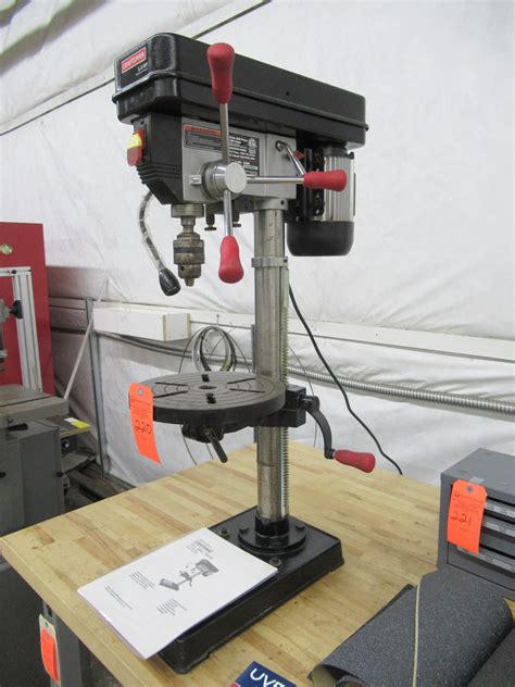 Craftsman 12 Drill Press With Laser 35 A 120v Ac 60 Hz 355 3065 Rpm