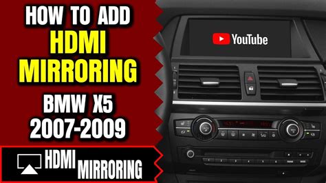 Your iphone will ask for an airplay code, which will be displayed on your mac. BMW X5 Screen Mirroring - How To Add HDMI Port BMW 2007-2009 Smartphone Mirroring E70 - YouTube