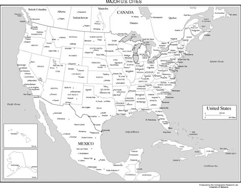 U s canada mexico cross border operations by jurisdiction. Blank Map Of Usa And Canada And Travel Information ...