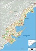 Political Map of Monaco - Ezilon Maps