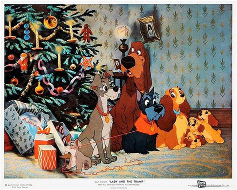 Christmas With Lady And The Tramp Disney Art Lady And The Tramp