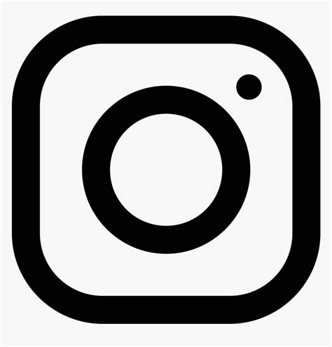 Computer Icons Logo Instagram Logo Black White Png Transparent Png