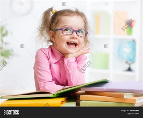 Happy Kid Reading Image And Photo Free Trial Bigstock