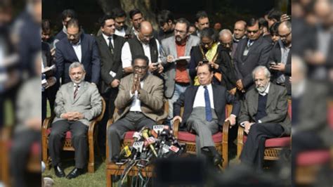 supreme court crisis chief justice of india dipak misra meets four senior most sc judges to