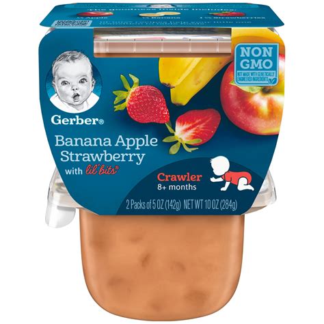 Gerber only tests ingredients, not the final product, the subcommittee said. Gerber 3rd Foods Lil Bits Banana Apple Strawberry Baby ...