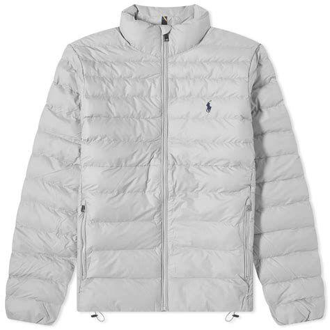 Polo Ralph Lauren Terra Padded Jacket Light Grey Heather | END.