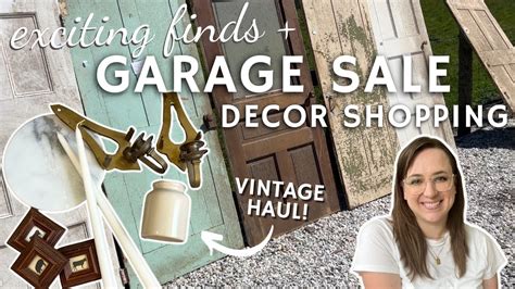 Join Us for a Garage Sale (Adventure!) - YouTube