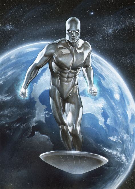 Silver Surfer Black 1 Poster Picture Metal Print Paint By Marvel