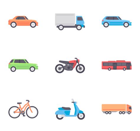 Vehicle Icon Vector 326095 Free Icons Library