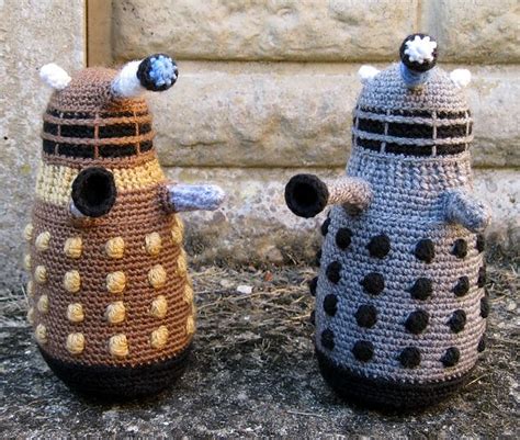 Dalek Amigurumi Pattern By Lucy Collin Doctor Who Crochet Crochet