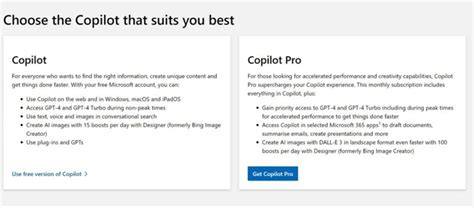 Microsoft Copilot Free Vs Copilot Pro Differences And Features Techgit