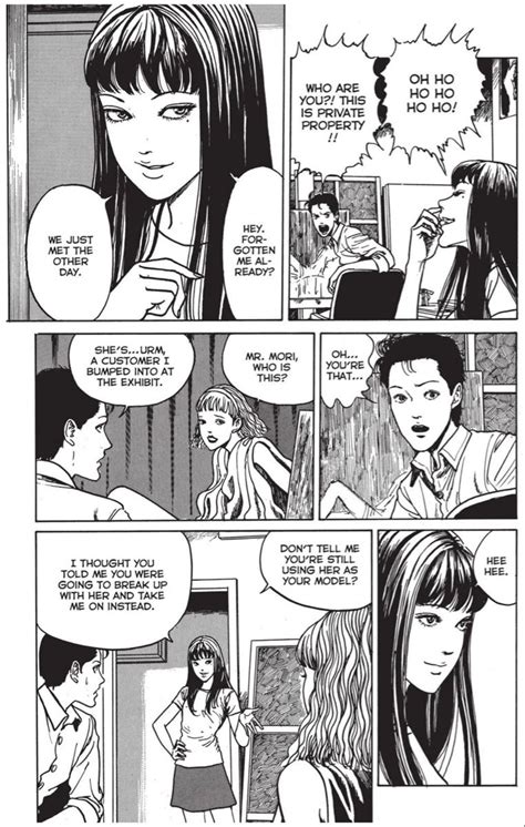 Tomie Painter Junji Ito Manga Pages Manga Artist