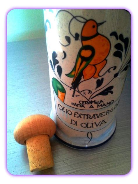It is these small dedicated producers who account for much of italian olive oil's excellence. Handmade Ceramic Olive Oil Bottle/Cruet Made in Tuscany ...