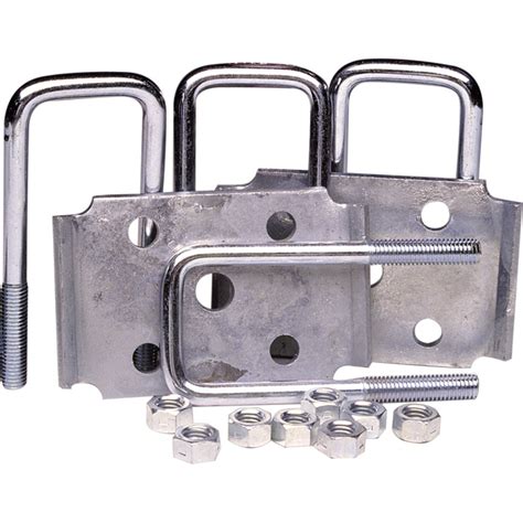 Ultra Tow Axle Tie Plate Kit — 1 12in Square Northern Tool Equipment