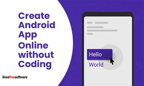 Want to develop your own android app? Create Android App Online without Coding: Kodular
