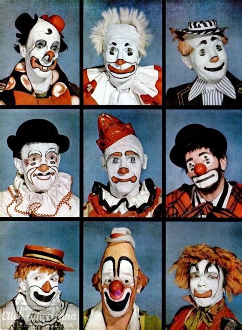 Clowns Makeup An Artistic Expression 1949 Click Americana