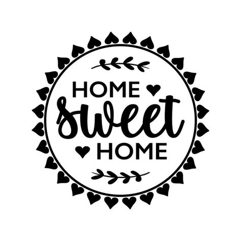 Home Sign Svg For Cricut Svg Cut Files Home Decor Svg Welcome Home Svg