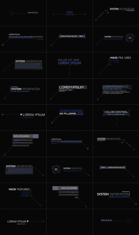 After effects templates you can customise using adobe after effects cs5, cs5.5, cs6 or cc. HUD Call out | Web development design, Tech design, Web design