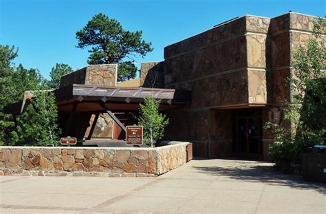 Frank Lloyd Wright Visitor Center In Colorados Rocky Mt