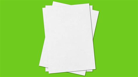 A4 Paper Page Turn Green Screen 4k 5 Videos Youtube