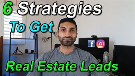 6 Strategies To Get Real Estate Leads Marketing Youtube