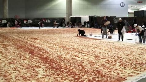 New Record Set For Worlds Biggest Pizza Cnn