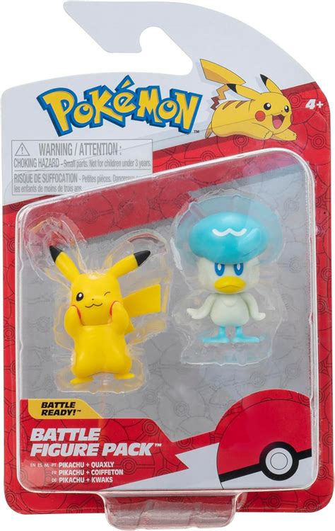 Pokémon Battle Figure First Partner 2 Pack 2 Inch Quaxly
