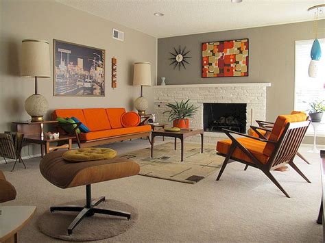 20 Midcentury Living Room Design Ideas For A Retro And Cool Style