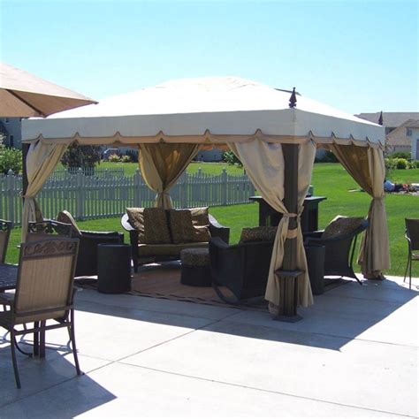 Our 12×12 gazebos can easily accommodate extended family picnics or parties with friends. 25 Photo of 12X12 Gazebo Canopy Replacement