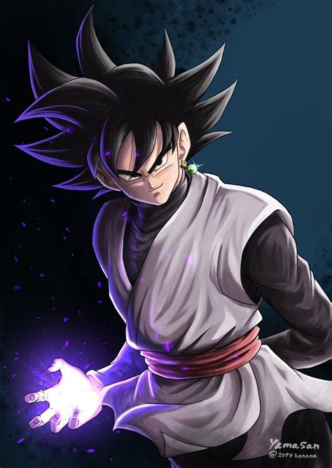Goku Black By Yamasan Anime Dragon Ball Goku Preto