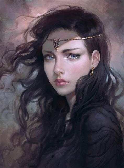Daily Deviations On Twitter Fantasy Girl Character Portraits