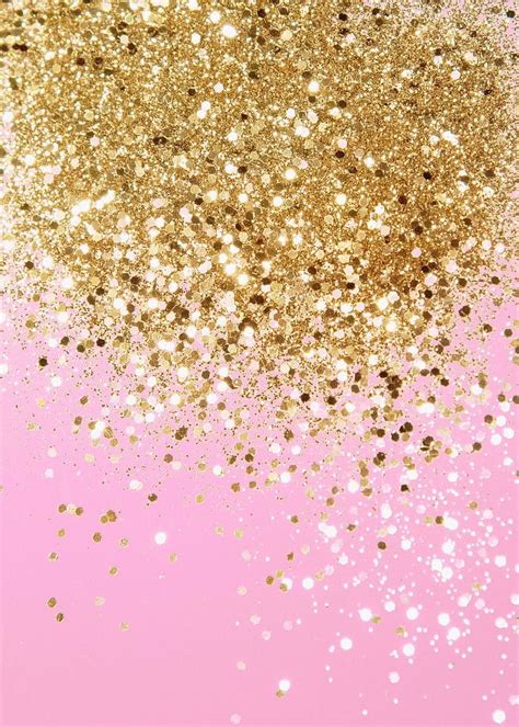 Gold Pink Glitter 1 Poster By Anitas And Bellas Art Gold And Pink