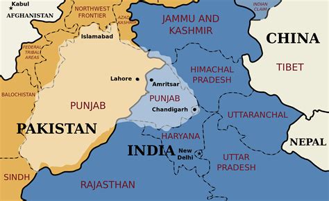 World Map Of India And Pakistan Hayley Drumwright