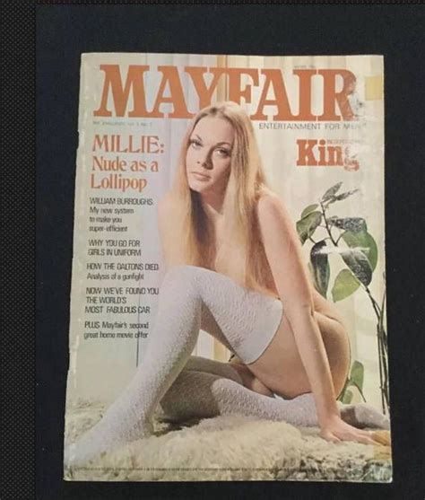 Vintage Mayfair Mens Mag Vol No Marianne Hallberg Bb Vintage Magazines Vintage