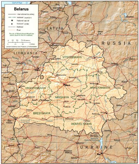Maps O Belarus Current