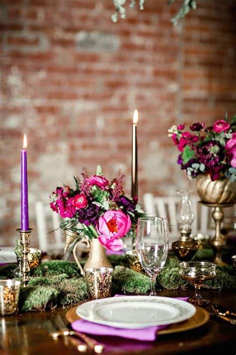 Sophisticated Elegance With Pink And Purple And Gold The Perfect