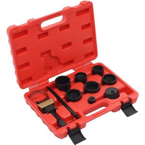 Remove the heat shield that is over the exhaust. Trailing Arm Bushing Tool Set for BMW Rear Axle E87-90-93/M3