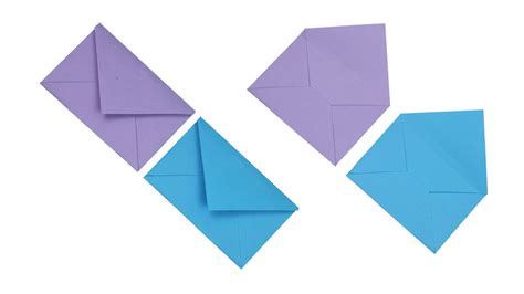 How To Make Origami Envelopes Super Easy Origami Envelope With Color
