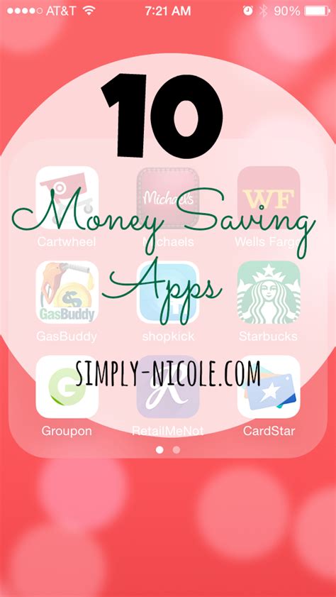 This budgeting app even has a feature to help you track each individual bill and find opportunities to save. 10 Money Saving Apps | Money saving apps, Saving money ...