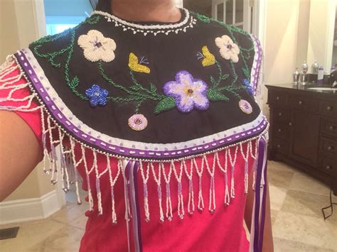 Belinda S Iroquois Yoke Applique Clothes Fancy Shawl Regalia Native American Dress